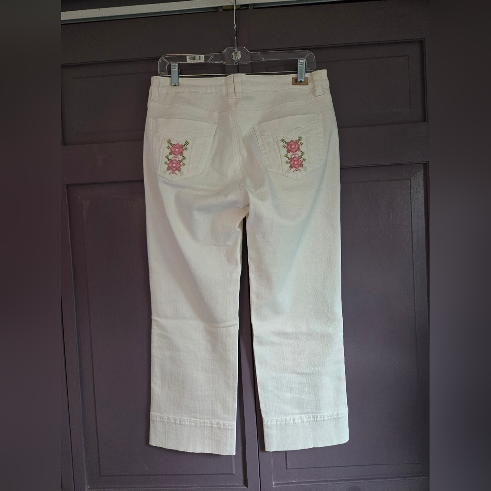 DKNY White Jeans